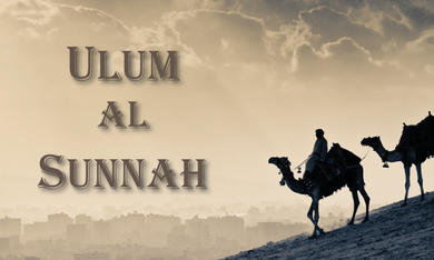 4. 'Ulūm al-Sunnah